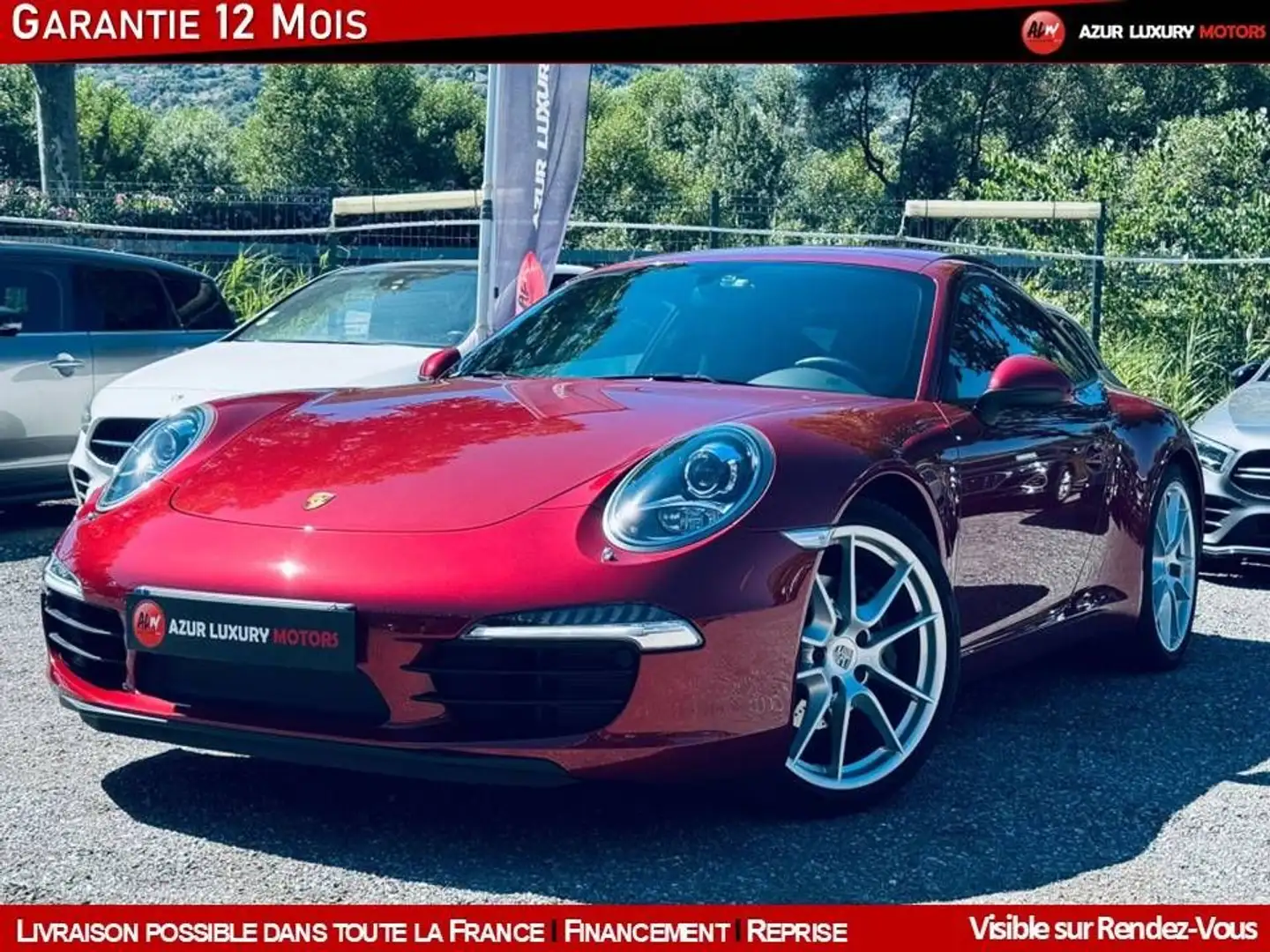 Porsche 991 Carrera (991) Coupé 3.4 PDK 350 %2B PSE Rouge - 1