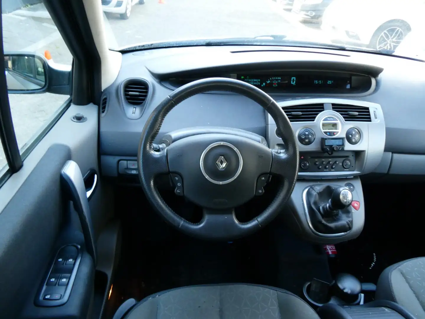 Renault Scenic 1.6-16V Koude Clima Cruise Hoge instap Rijdt prima Grijs - 2