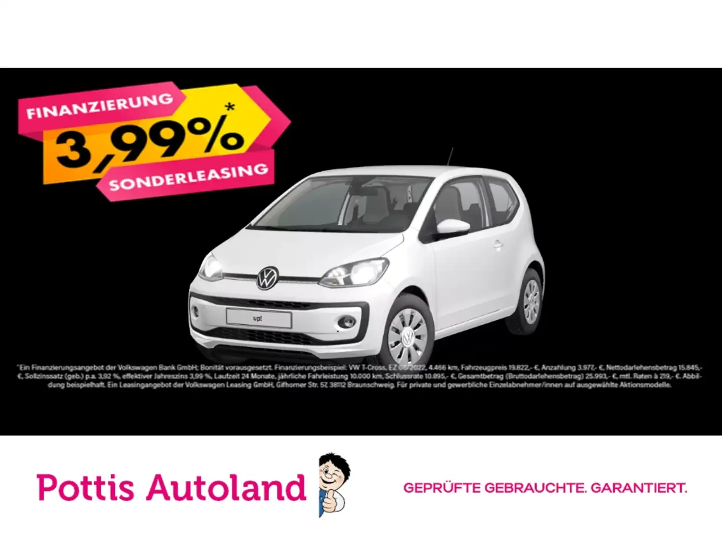Volkswagen up! 1.0 MPI MOVE UP! KAMERA PDC SITZHZG KLIMA Blanc - 1