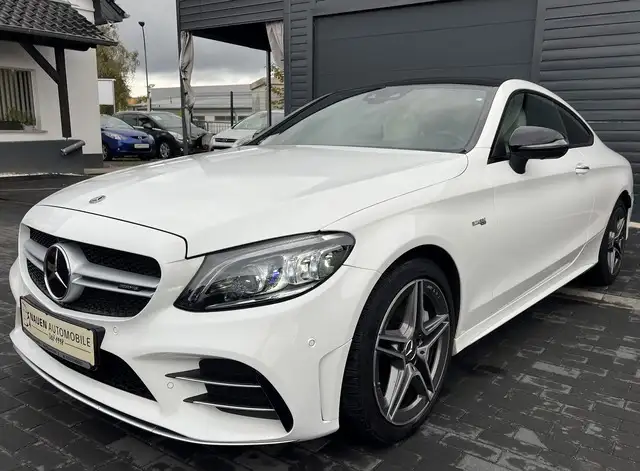 Mercedes-Benz C43 AMG Coupe 4Matic+Burmester+Panorama+360°+