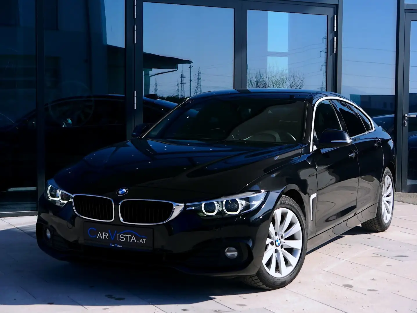 BMW 420 i Gran Coupe Aut. Schwarz - 2