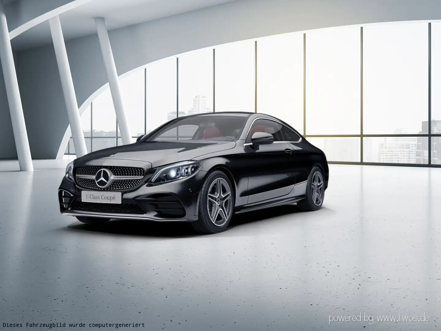 Mercedes-Benz C 200 C 200 4MATIC Coupé  AMG Line COMAND APS/Styling Schwarz - 2