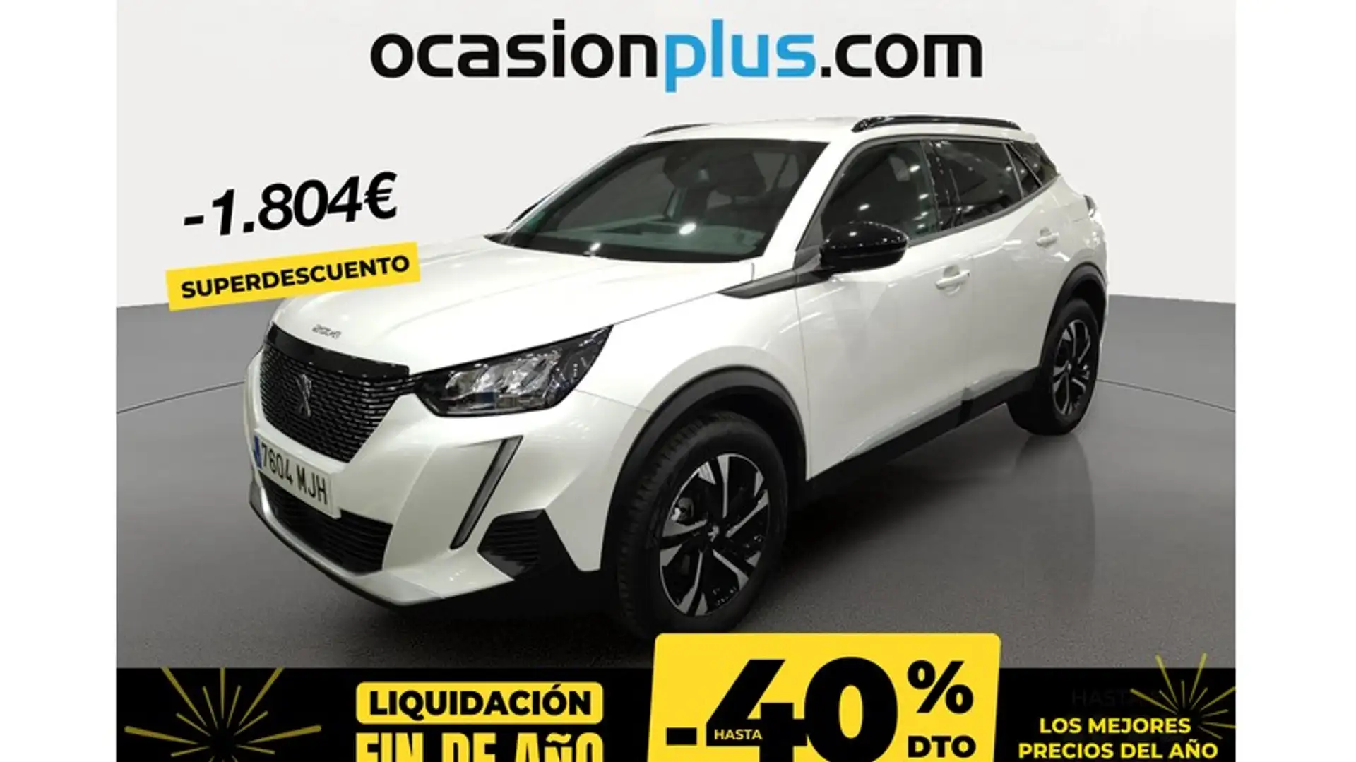 Peugeot 2008 1.2 PureTech S&S Allure Pack EAT8 130 Weiß - 1