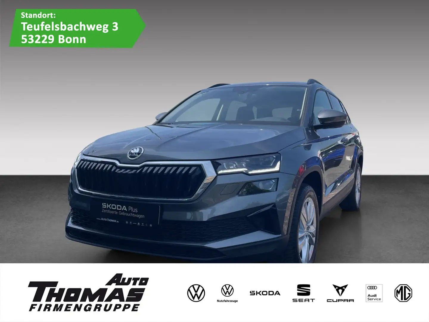 Skoda Karoq Selection 1.5 TSI DSG LED NAVI SMARTLINK Grau - 1