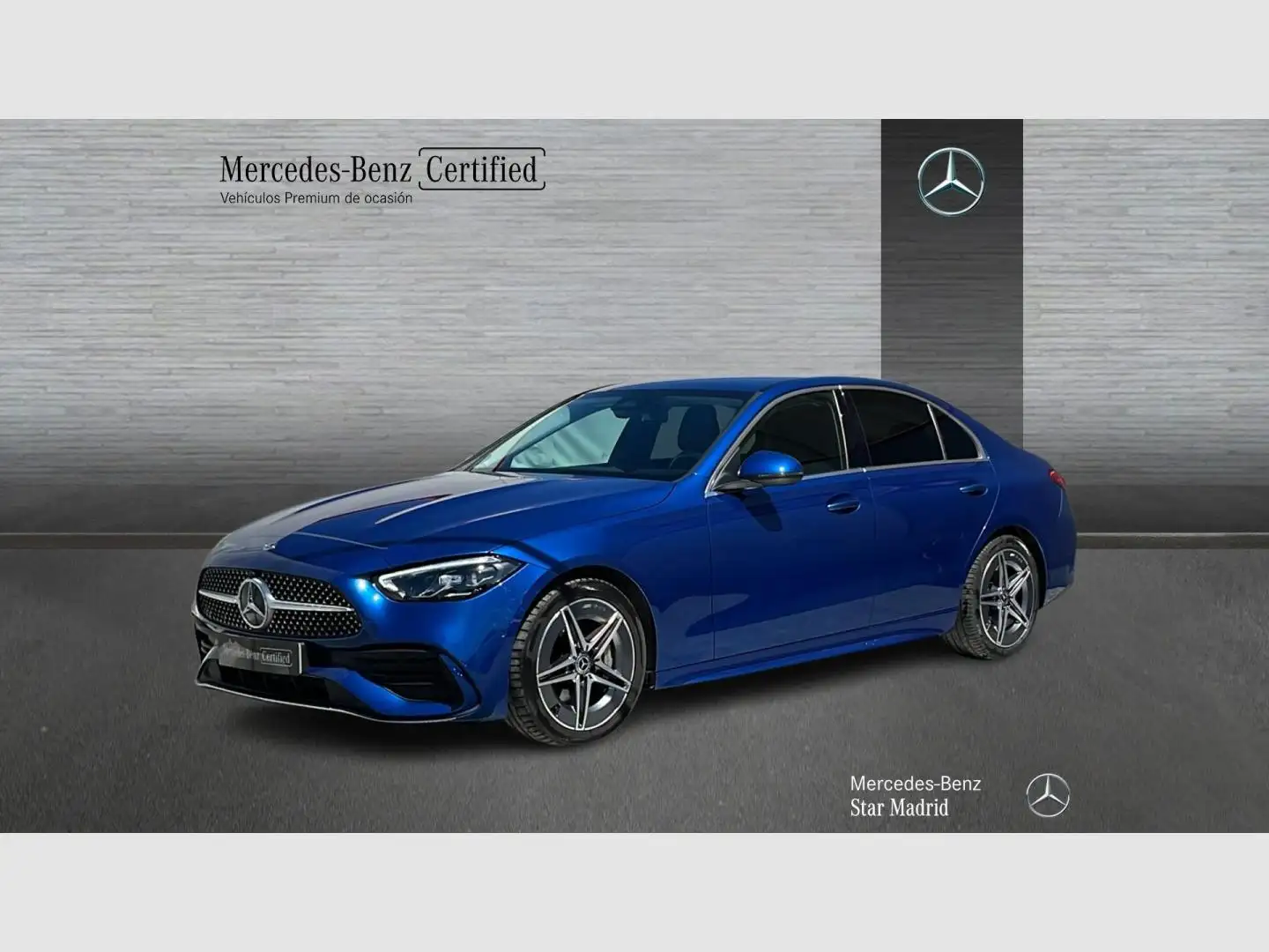 Mercedes-Benz C 200 Azul - 1