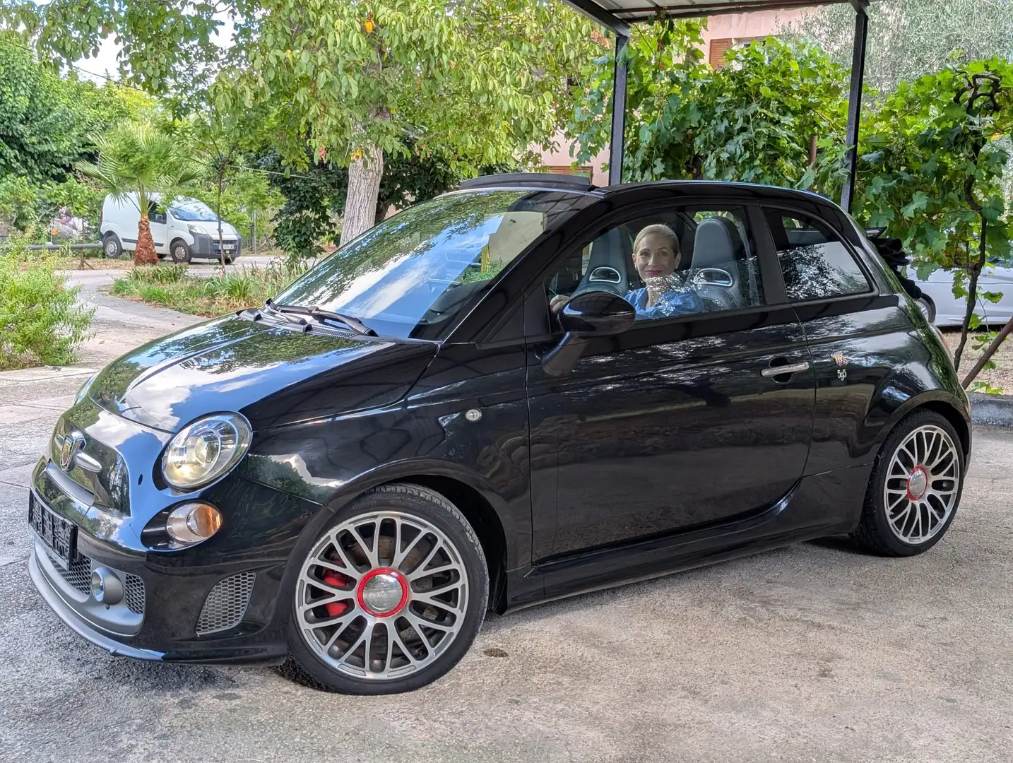 Abarth 595 Turismo 595C 1.4 Turbo 16V T-Jet 160 ch Turismo Fekete - 1