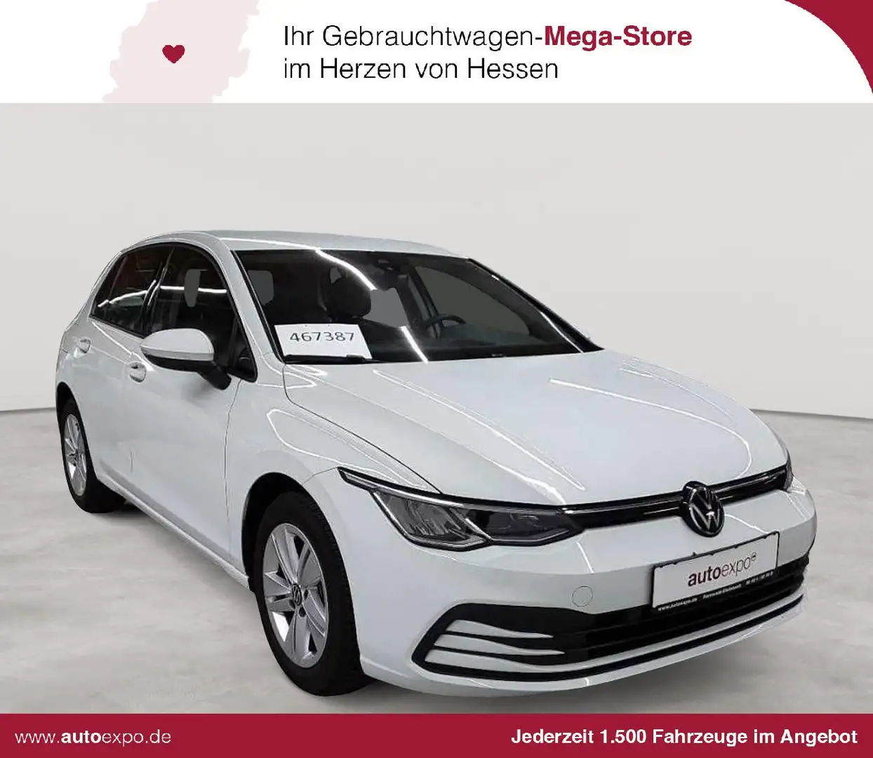 Volkswagen Golf 1.5 TSI OPF Life ACC NAV Weiß - 1
