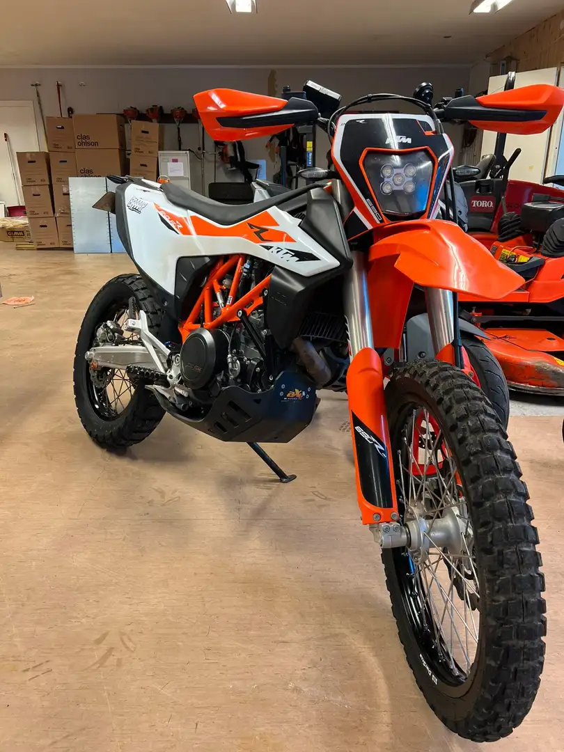 KTM 690 Enduro R Blanc - 2