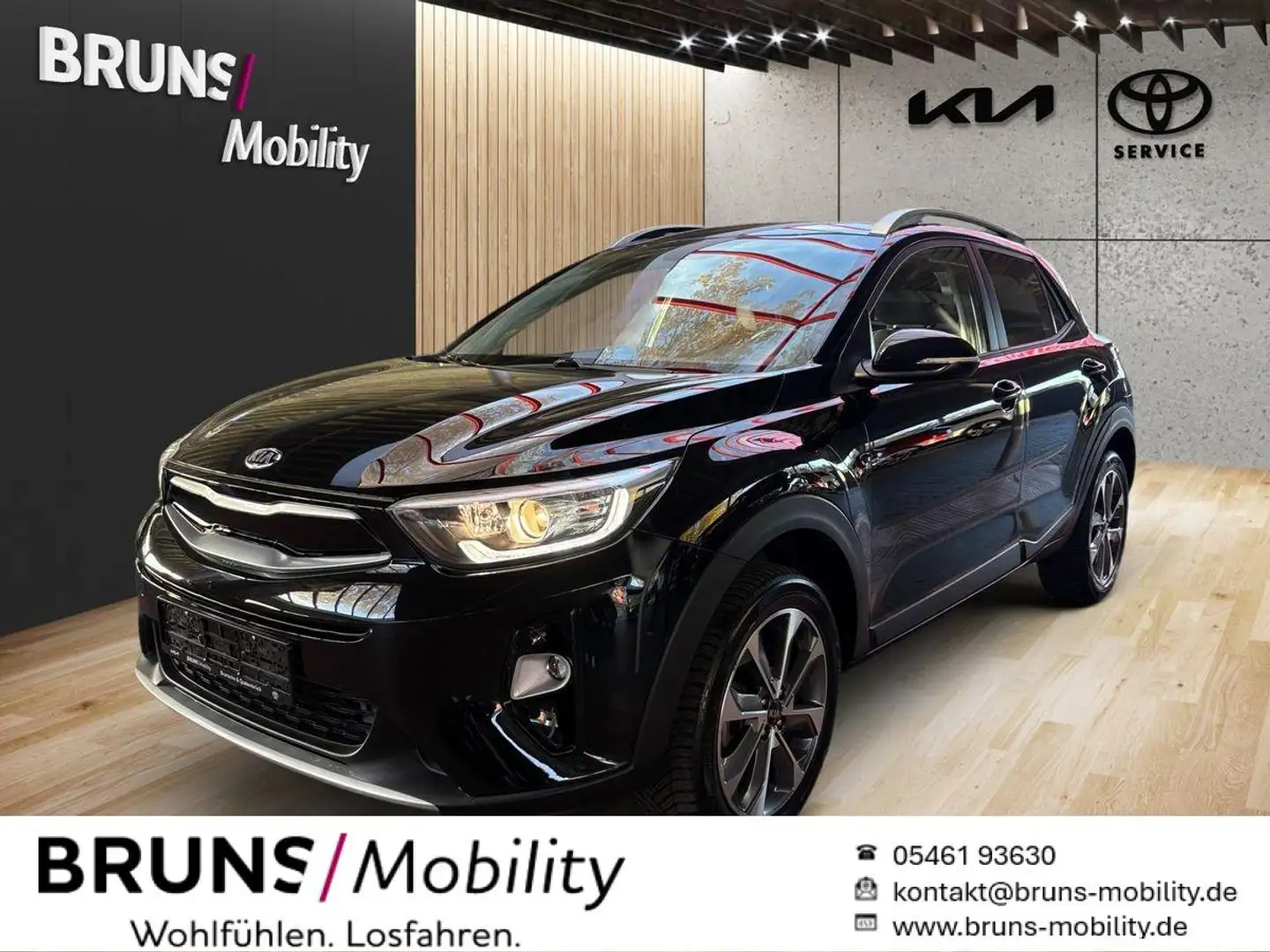 Kia Stonic 1.0 TGDI Automatik DreamTeam Noir - 1