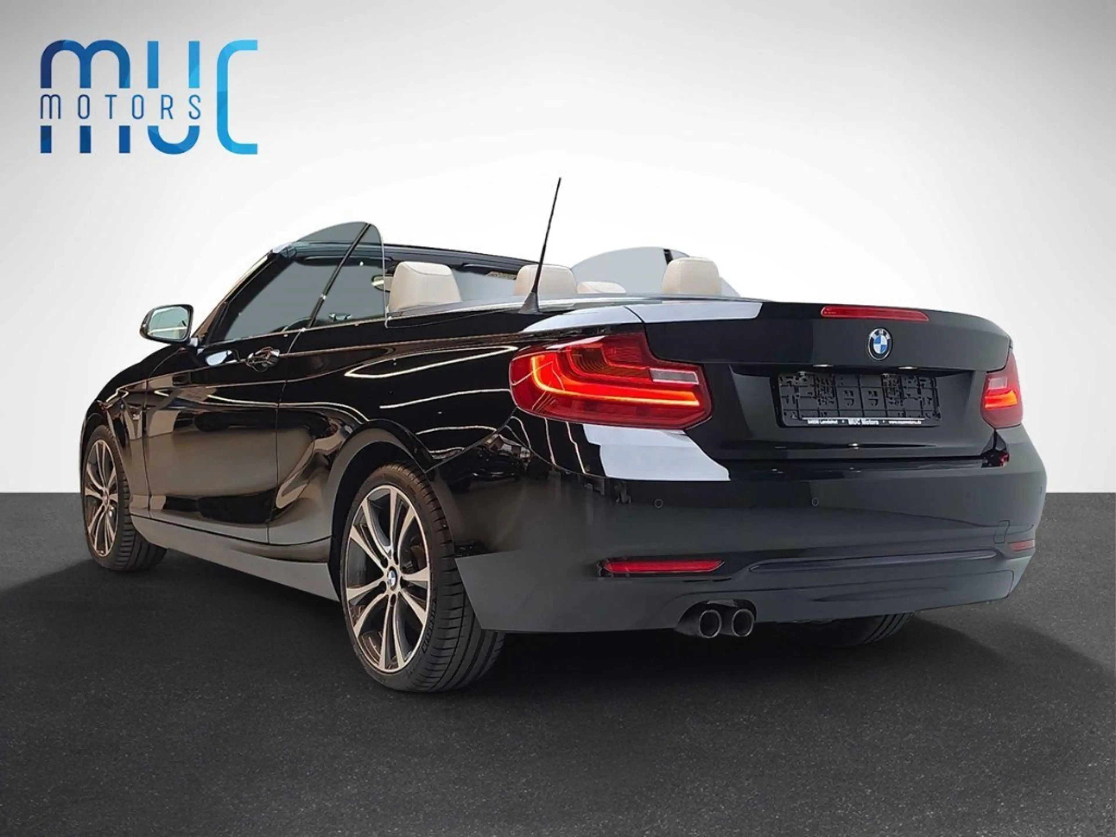 BMW 225 Cabrio 2.0 d Sport Line Schwarz/Beige Xenon — photo 5
