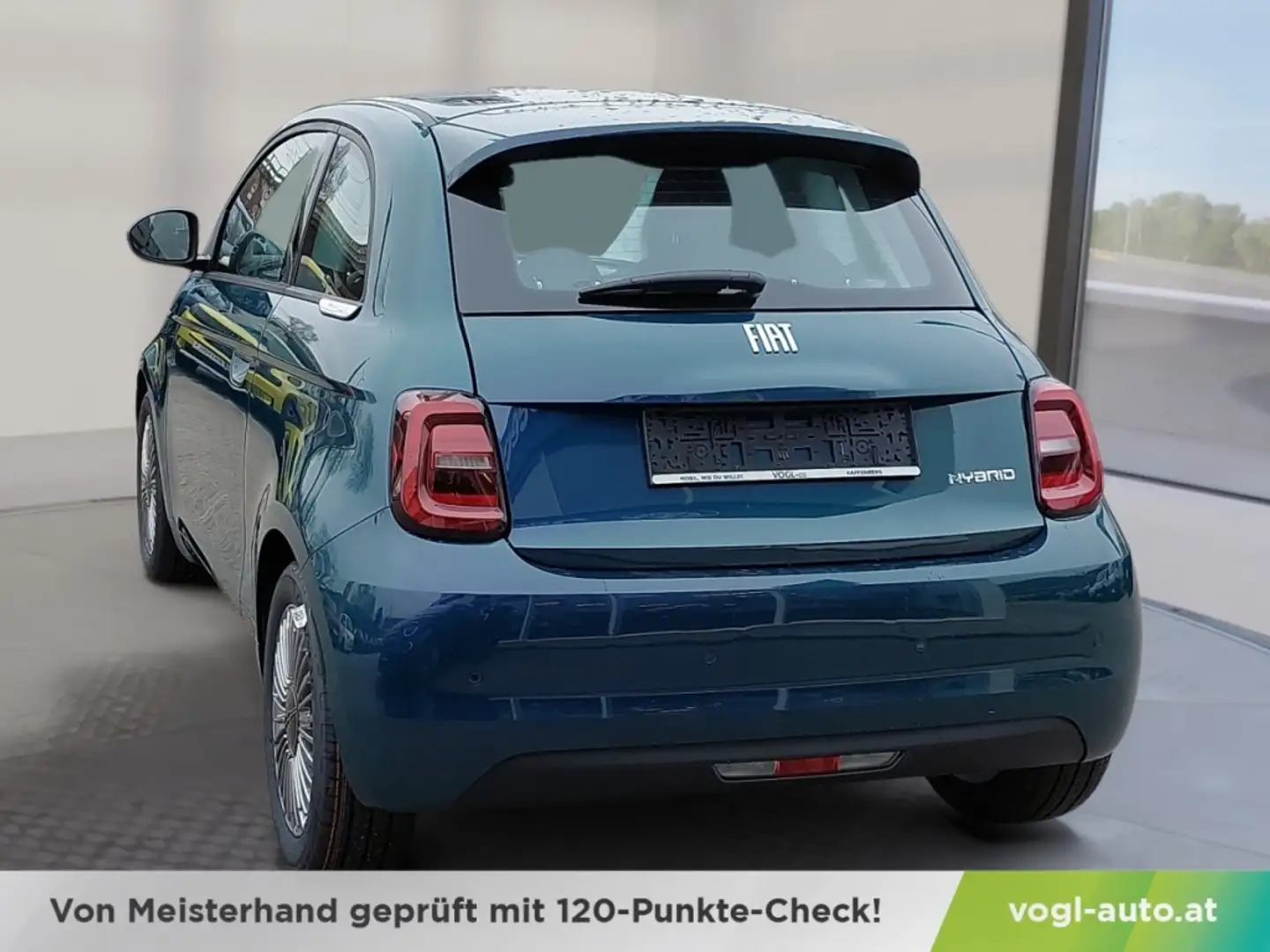 Fiat 500 Hybrid Torino Grün - 2