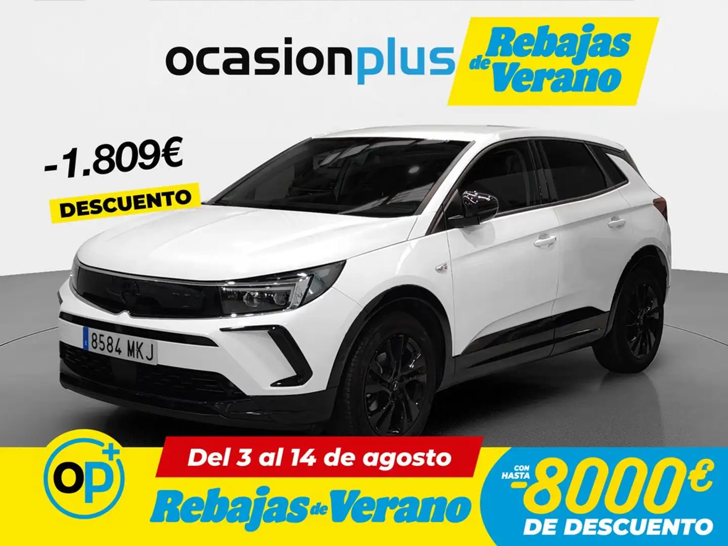 Opel Grandland 1.2T S&S GS Aut. 130 Blanco - 1