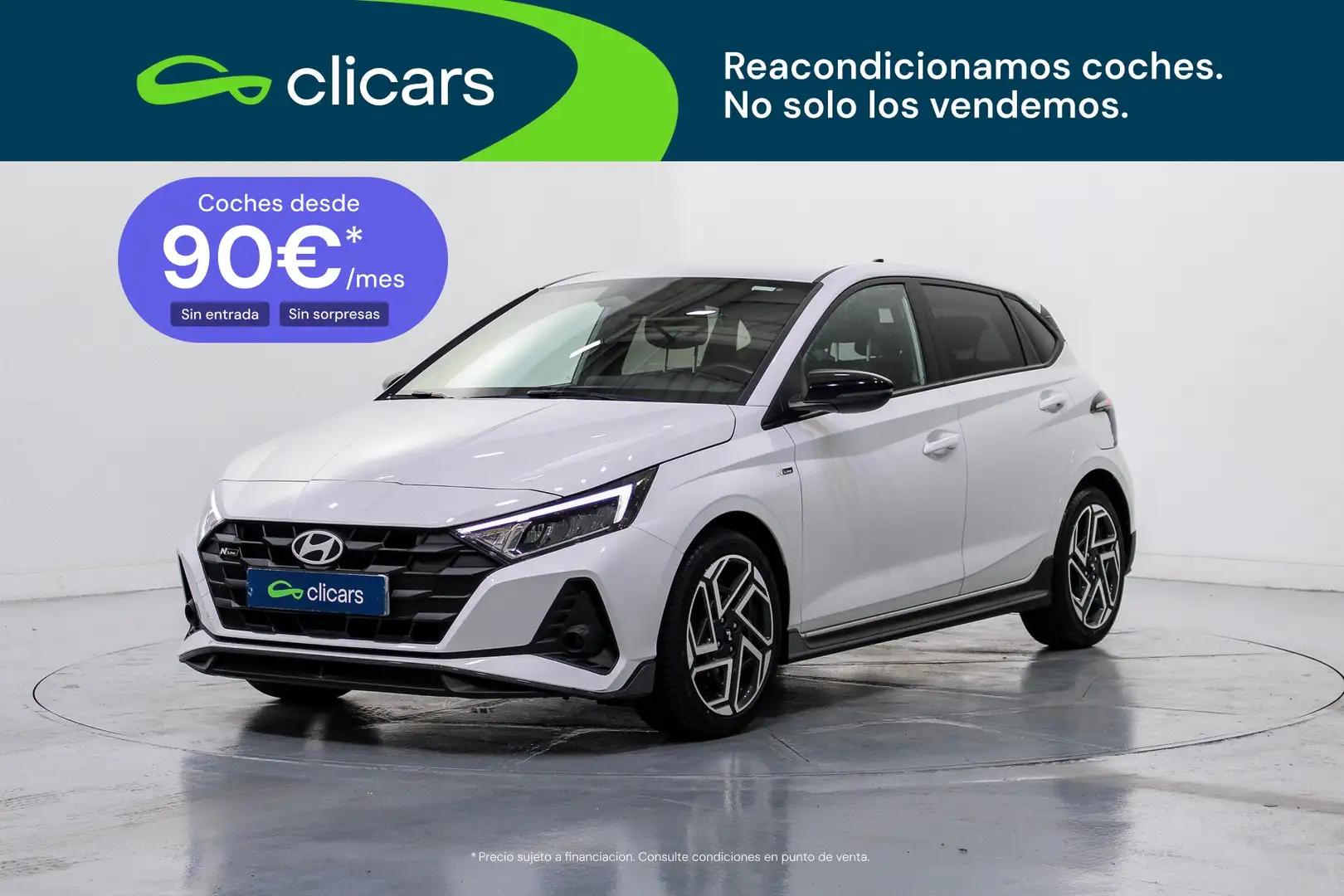 Hyundai i20 1.2 MPI N Line Blanco - 1