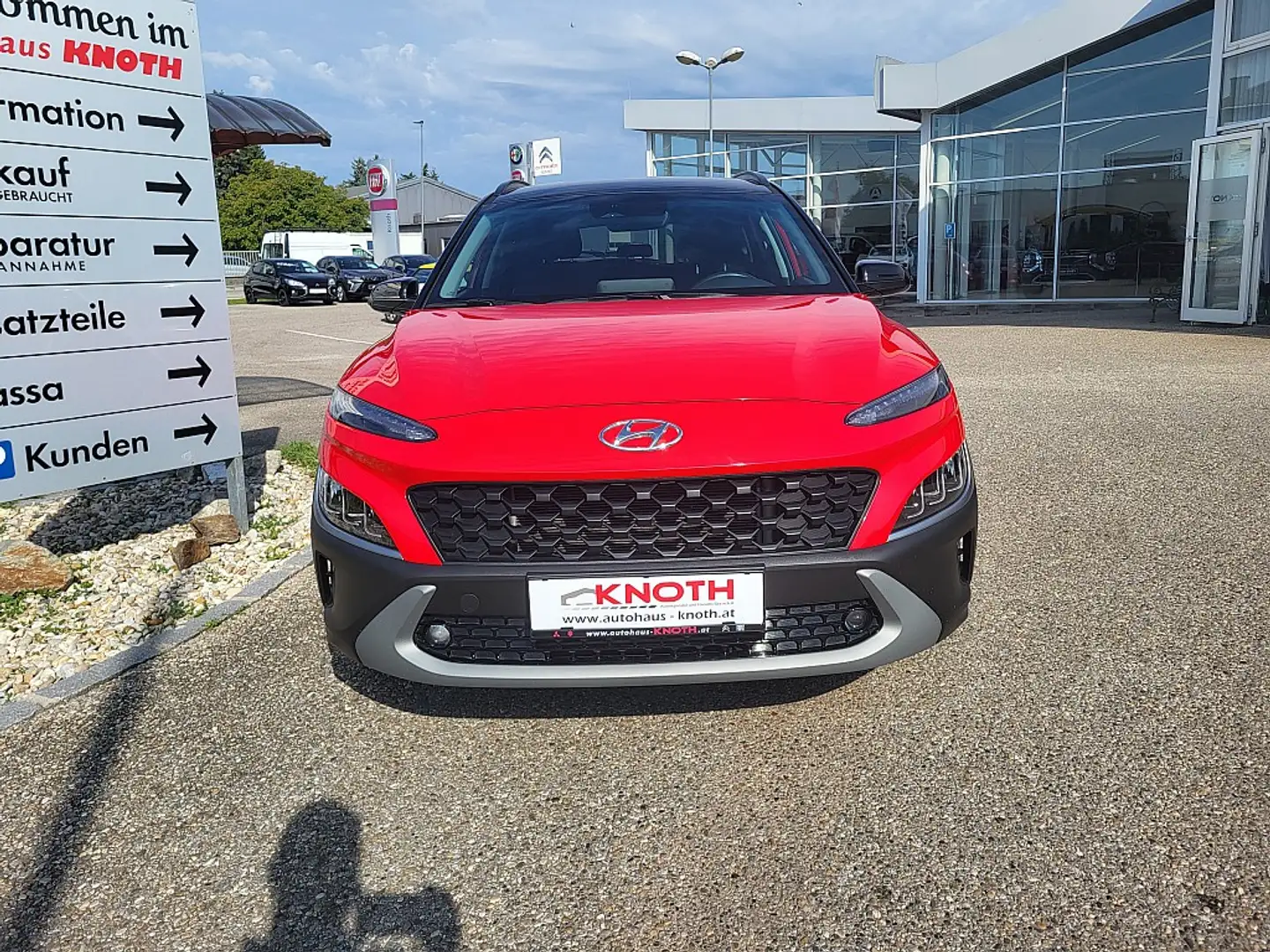 Hyundai KONA Kona 1,0 T-GDi 48V 2WD Trend Line Rot - 2