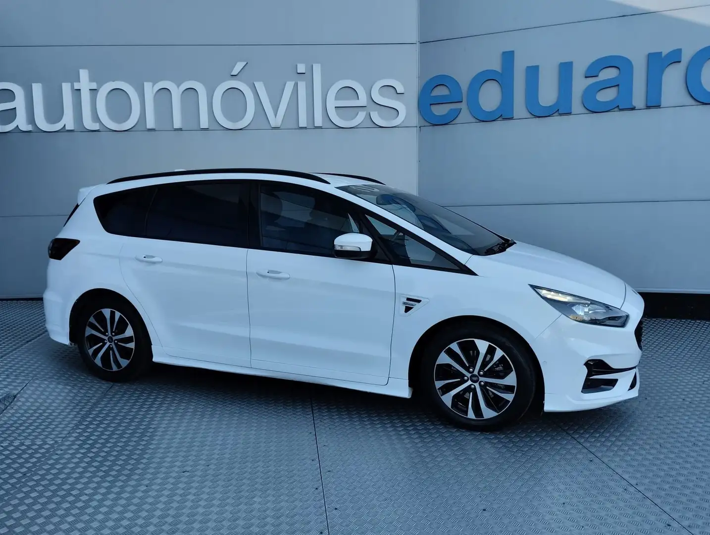Ford S-Max 2.5 Duratec Atkinson FHEV 140kW ST-Line Blanco - 1