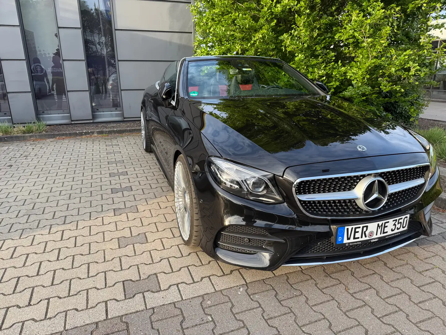 Mercedes-Benz E 350 E 350 d Cabrio 9G-TRONIC AMG Line Noir - 2