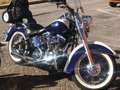 Harley-Davidson Softail softail deluxe bianca e blu bijela - thumbnail 4