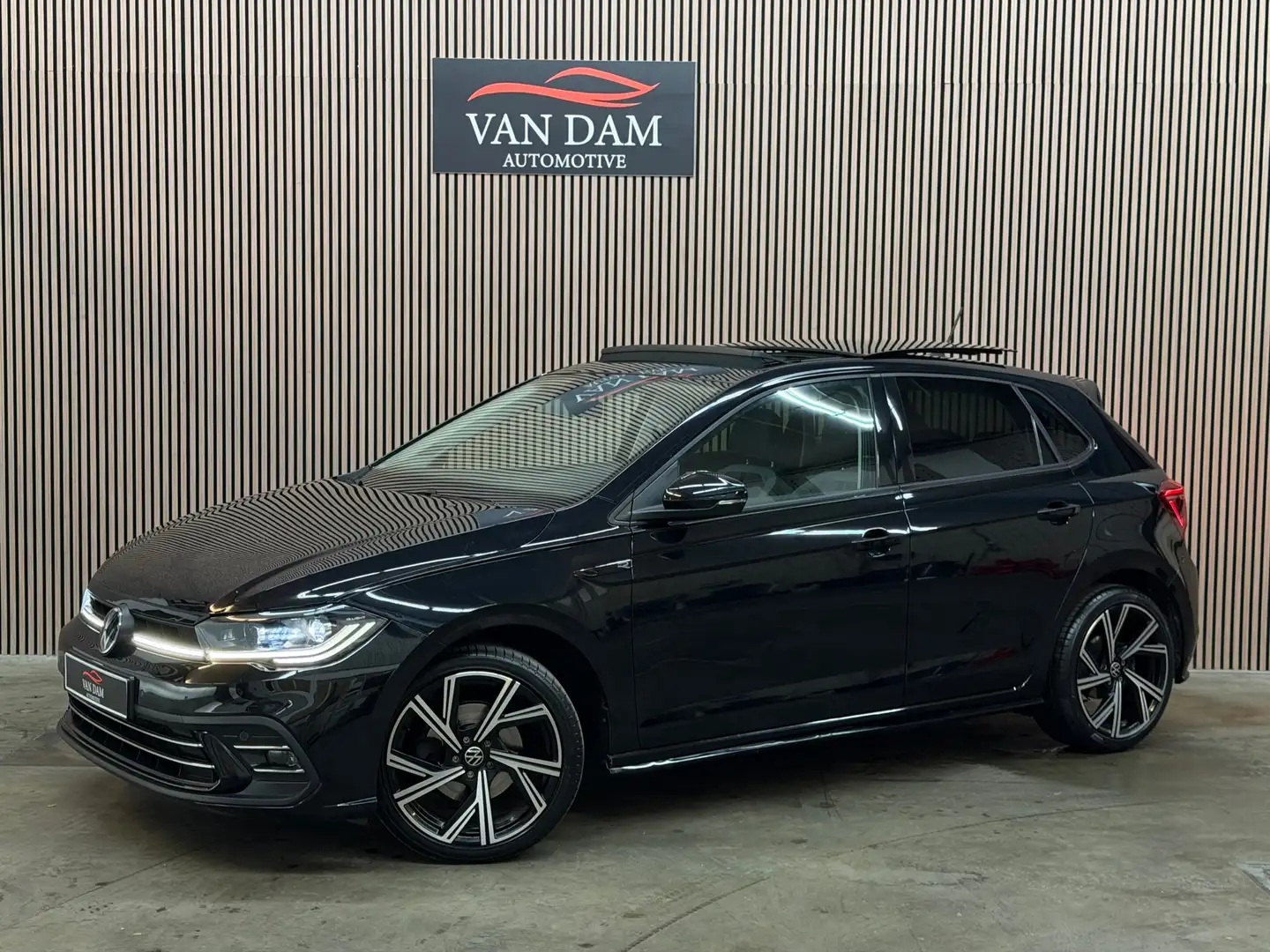 Volkswagen Polo 1.0 TSI R-Line 2022 DSG PANO IQ-LIGHT VIRTUAL Noir - 1