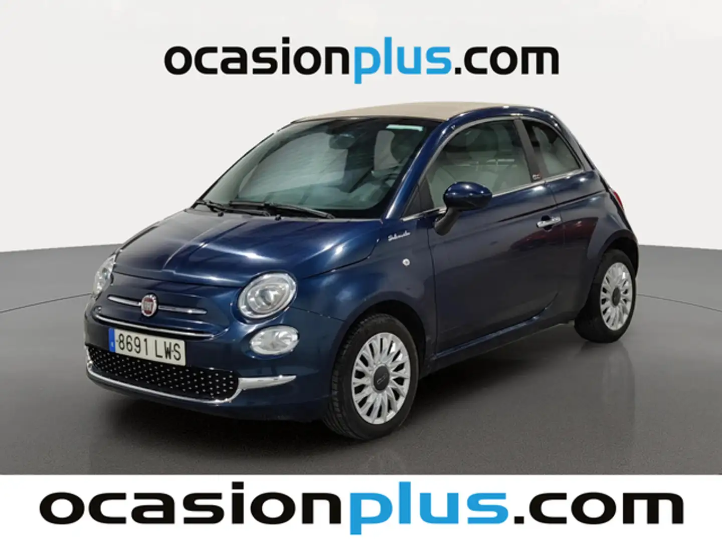 Fiat 500C 1.0 Hybrid Dolcevita 52kW Bleu - 2