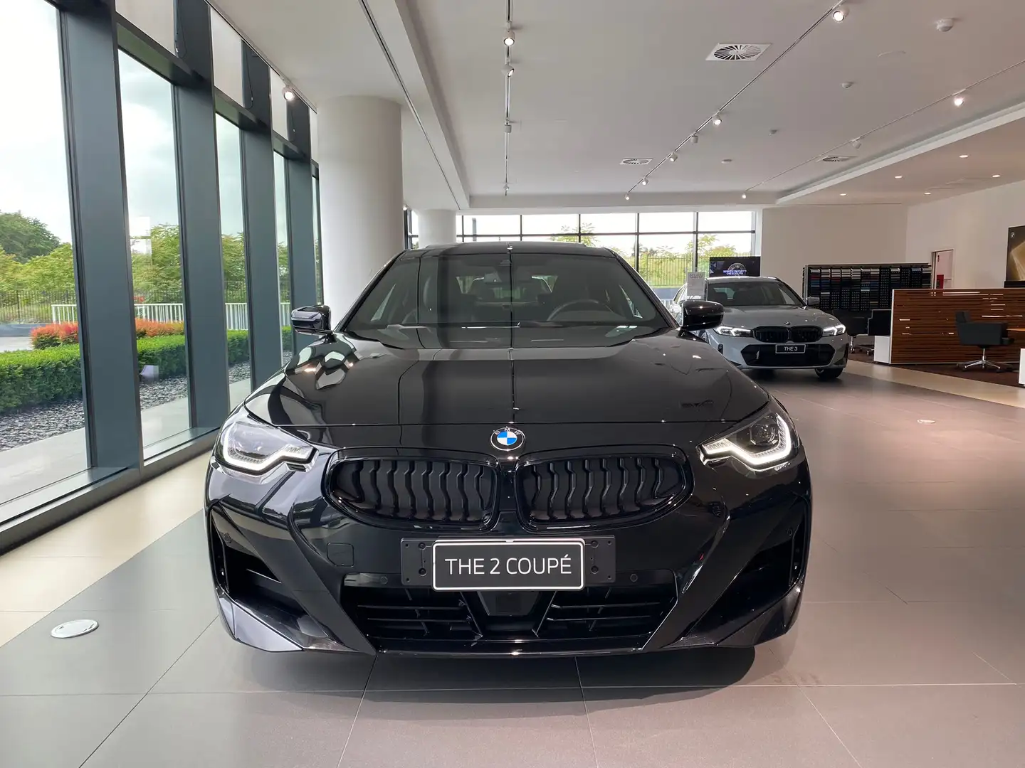 BMW 220 i Coupé Msport Schwarz - 2