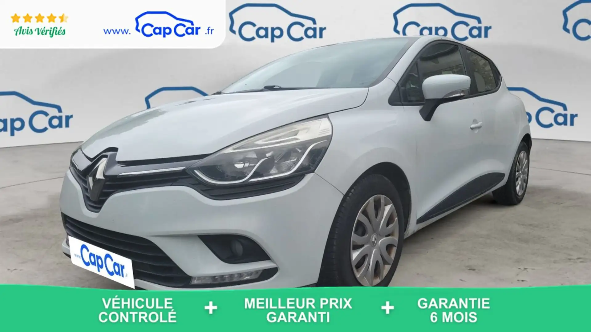 Renault Clio IV 1.5 dCi 75 Air MédiaNav 2 Places Blanc - 1