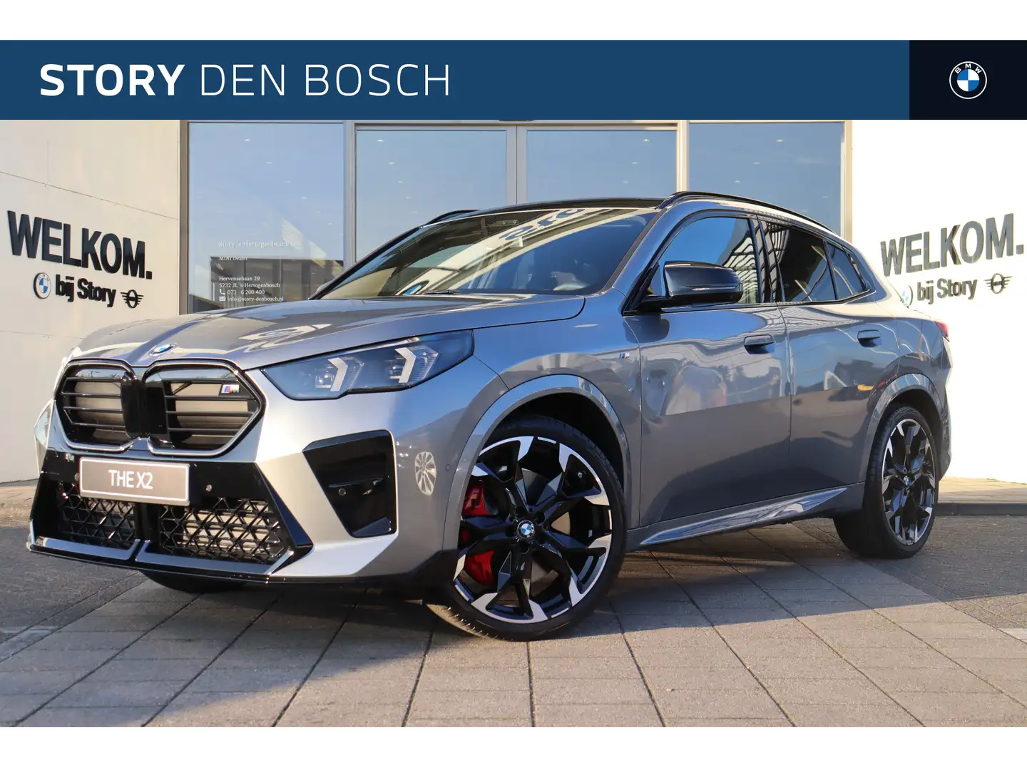 BMW X2 M35i xDrive High Executive Automaat / Panoramadak Grijs - 1