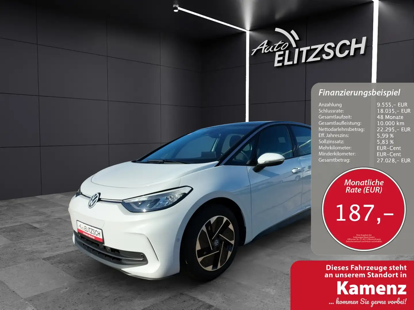 Volkswagen ID.3 Pro LED Navi ACC RFK SH Weiß - 1