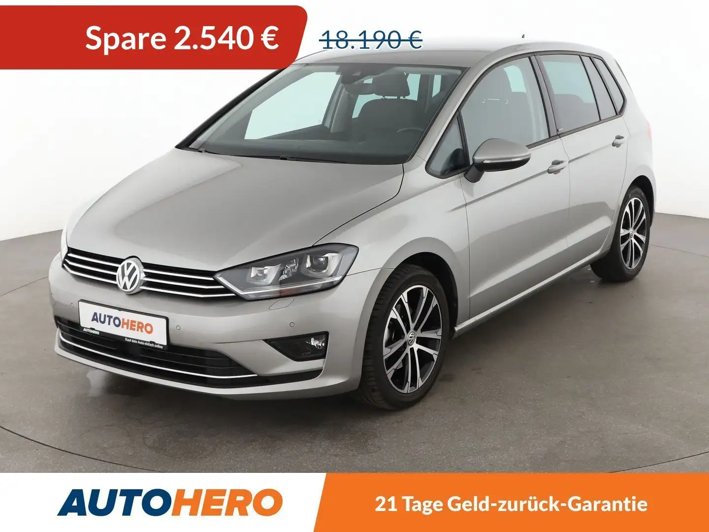 Volkswagen Golf Sportsvan 1.4 TSI Allstar BlueMotion Tech Aut.*NAVI* Grau - 1