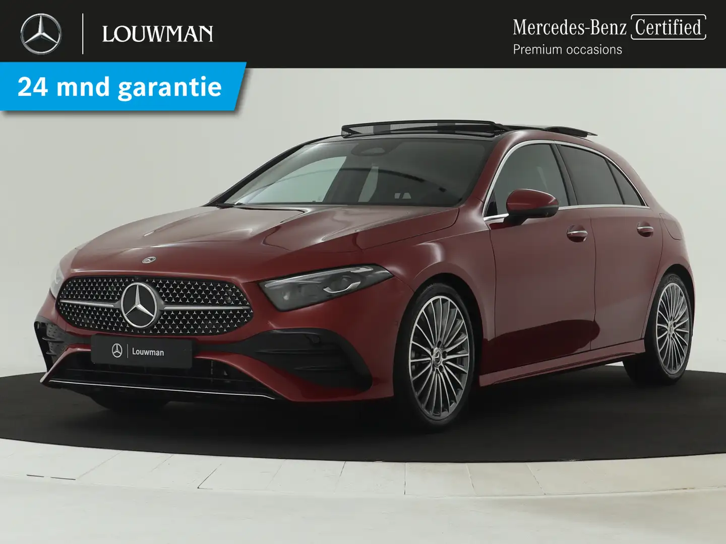 Mercedes-Benz A 180 AMG Line Plus | Panoramadak | 360° camera | Elektr Rood - 1