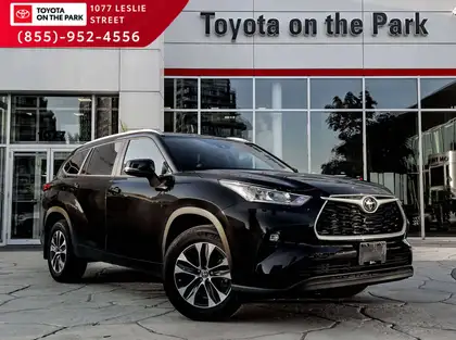 Black 2025 Toyota Highlander SUV / Crossover All-Wheel Drive Automatic