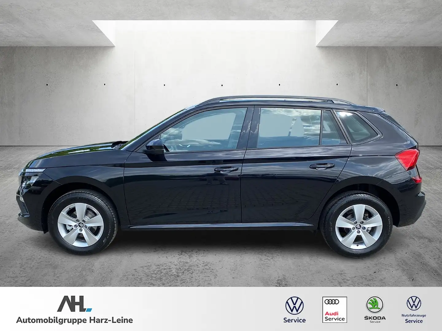 Skoda Kamiq 1.0 TSI Selection DSG AHK/RFK/PDC/BT Noir - 2
