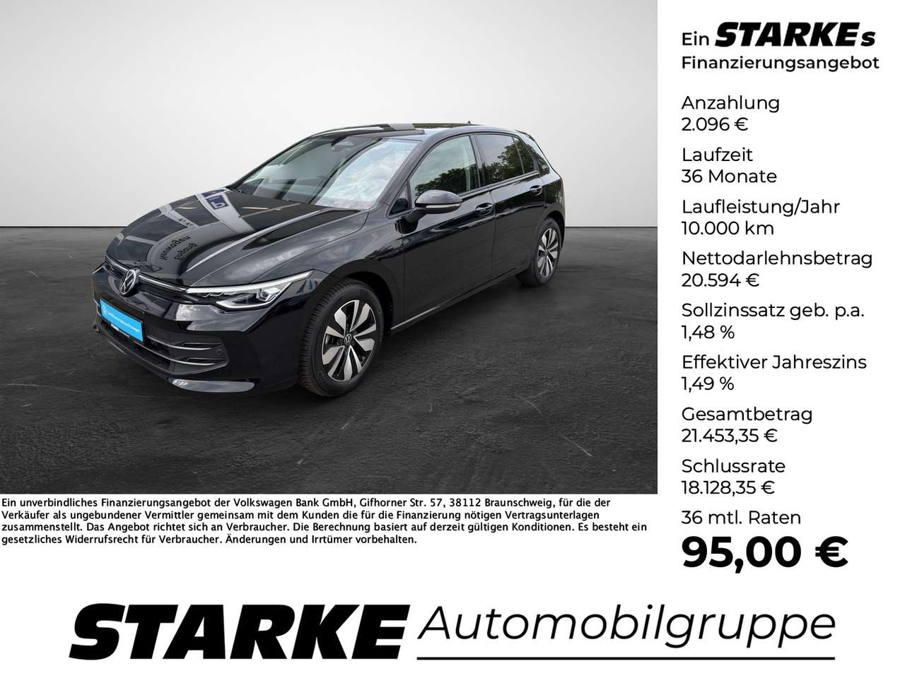 Volkswagen Golf 2025 — 1.5 TSI Goal
