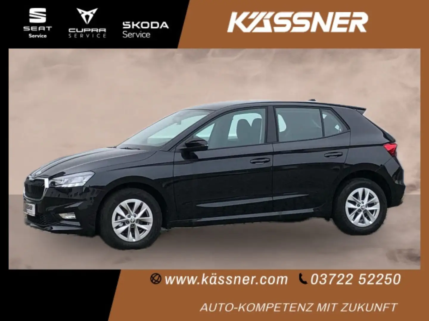Skoda Fabia 1.0 TSI Ambition *PDC *Smart Link*SHZ Schwarz - 1