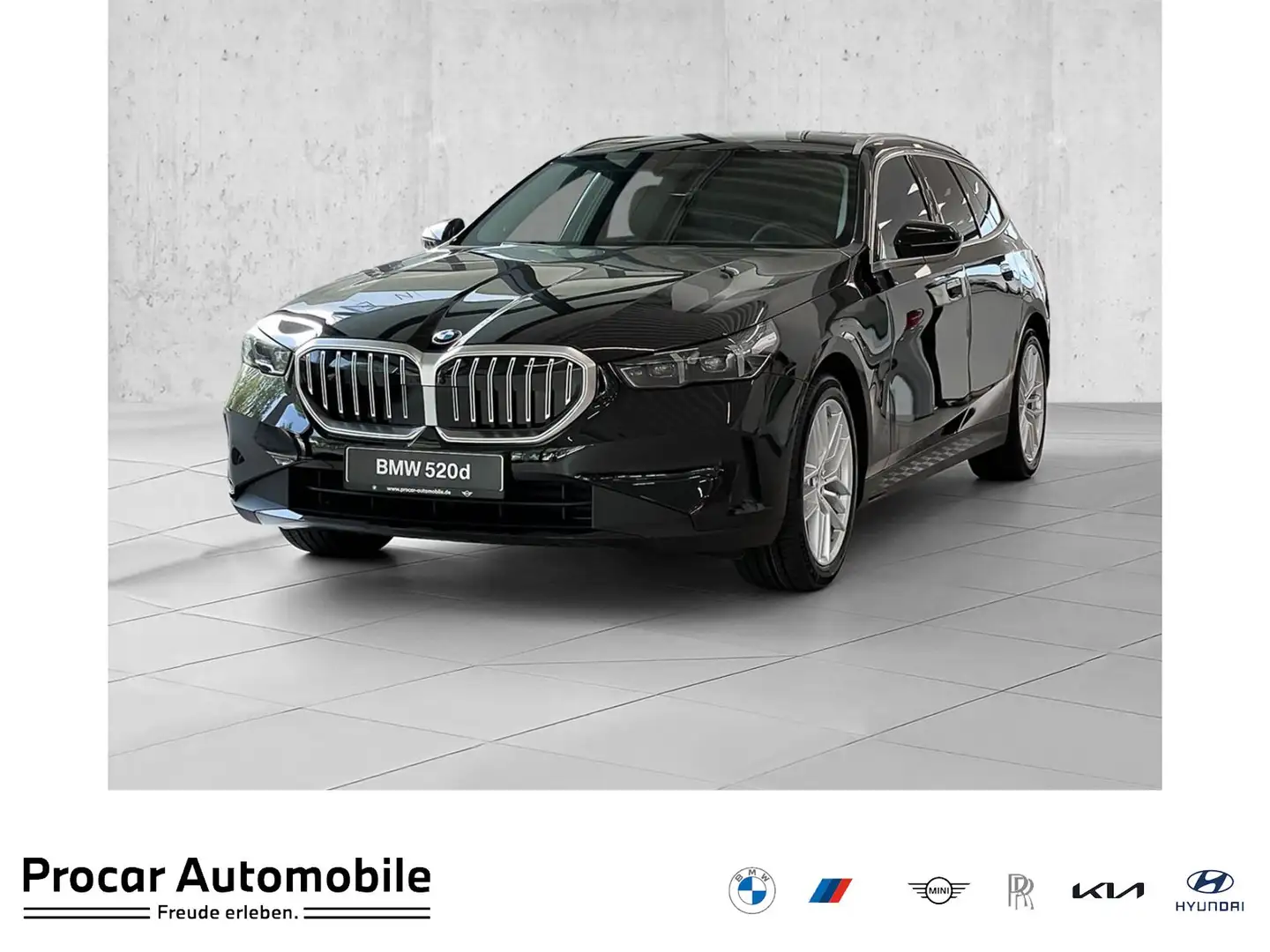 BMW 520 d AHK DA Prof PA+ LED Klima DAB Negru - 1