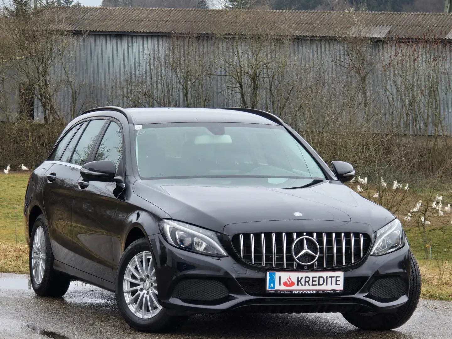 Mercedes-Benz C 200 BlueTec d Top*Kredit*Anhängerkupplung*Automatik Schwarz - 2