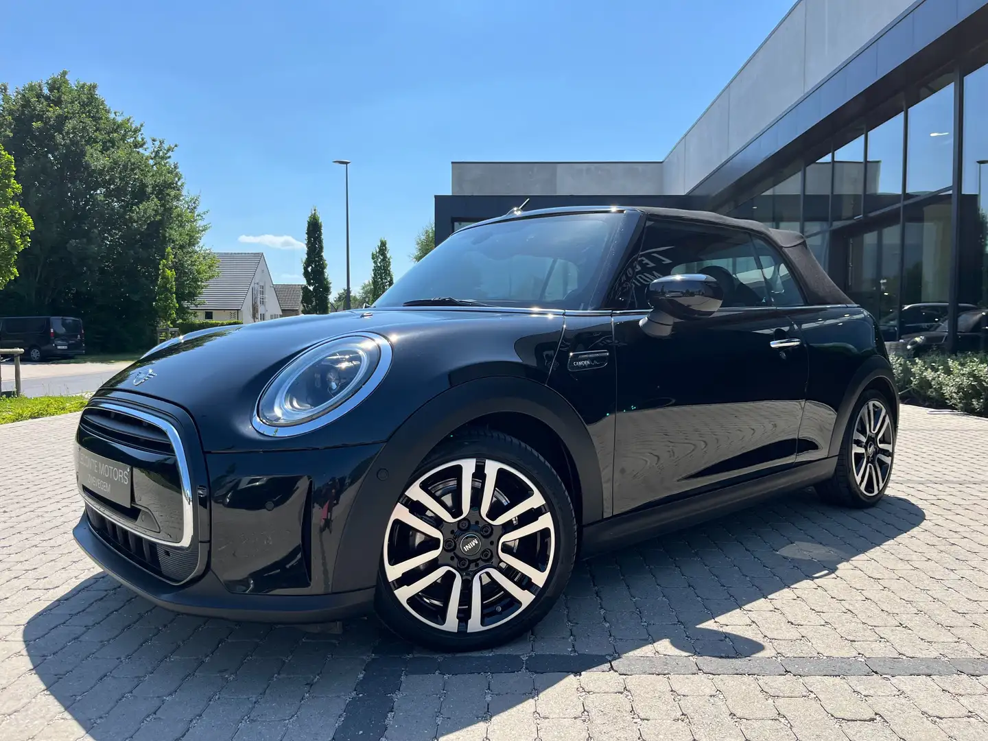 MINI Cooper Cabrio Cabriolet 1.5A Camden LED/Leder/Carplay/Camera/... Zwart - 2