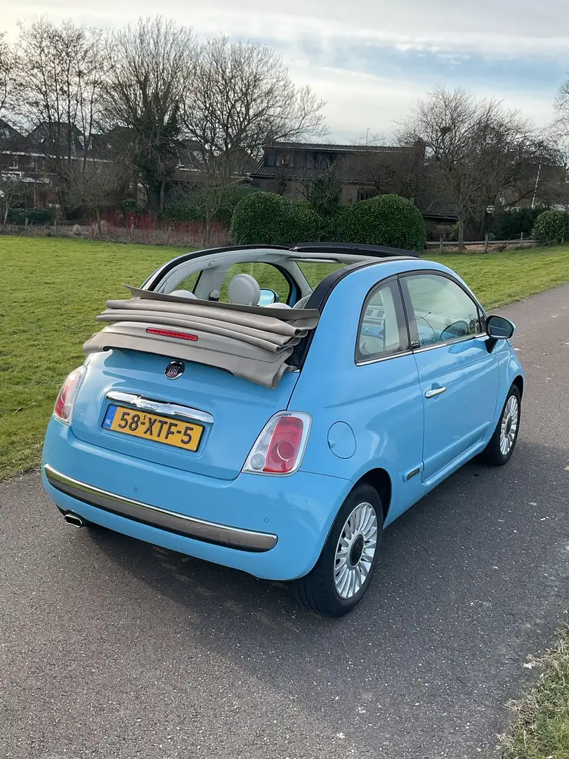 Fiat 500C 500 0.9 TwinAir Lounge Blauw - 2