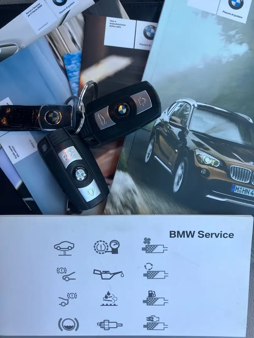 BMW X1 E84 xdrive23dA Attiva - UNICO PROPRIETARIO Marrone - 2