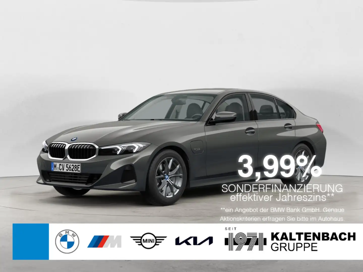 BMW 320 e FACELIFT LED SCHEINWERFER NAVI PDC KLIMA Grau - 1