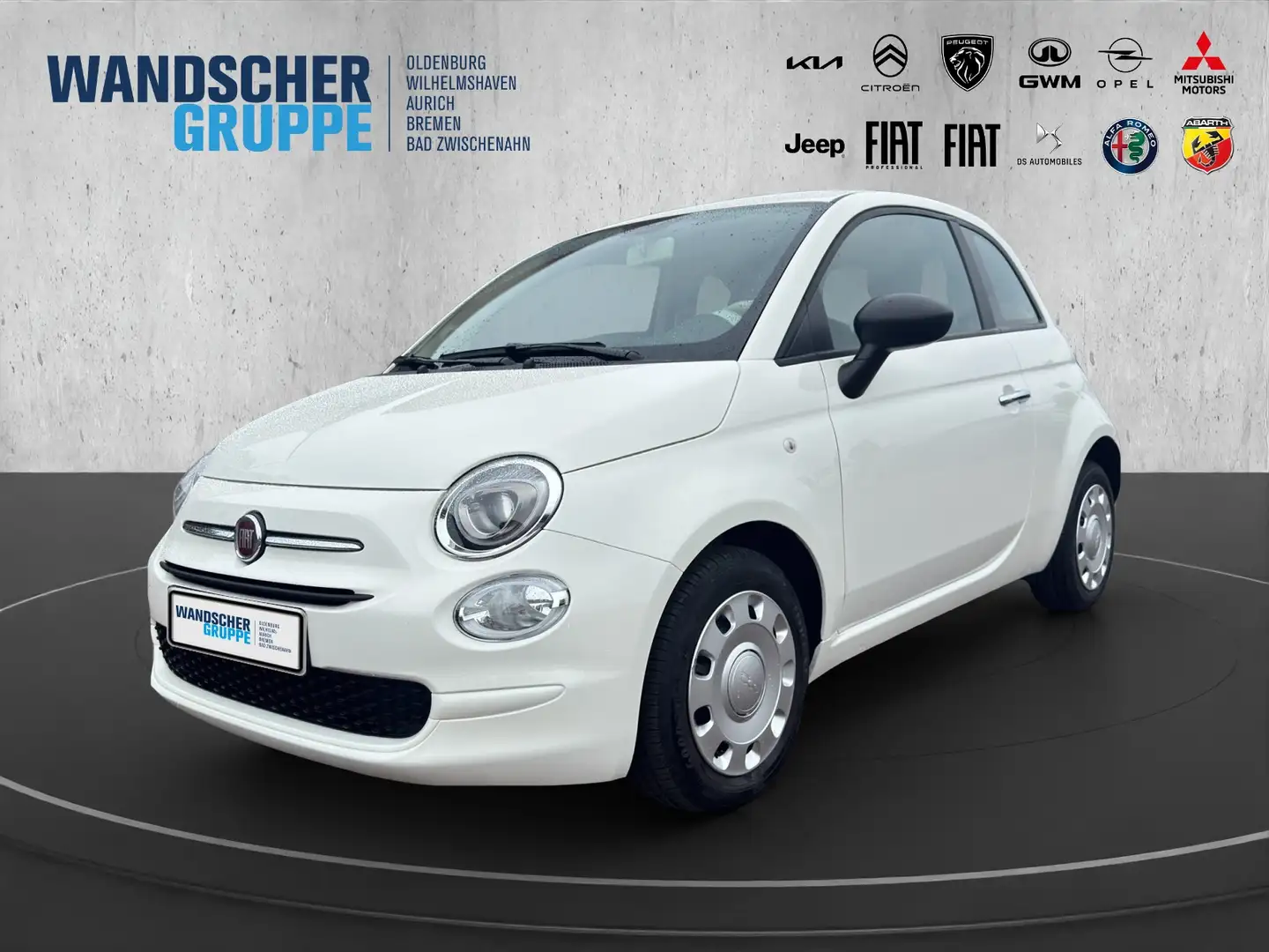 Fiat 500 1.0 GSE Hybrid KLIMA CARPLAY TEMPOMAT Weiß - 1