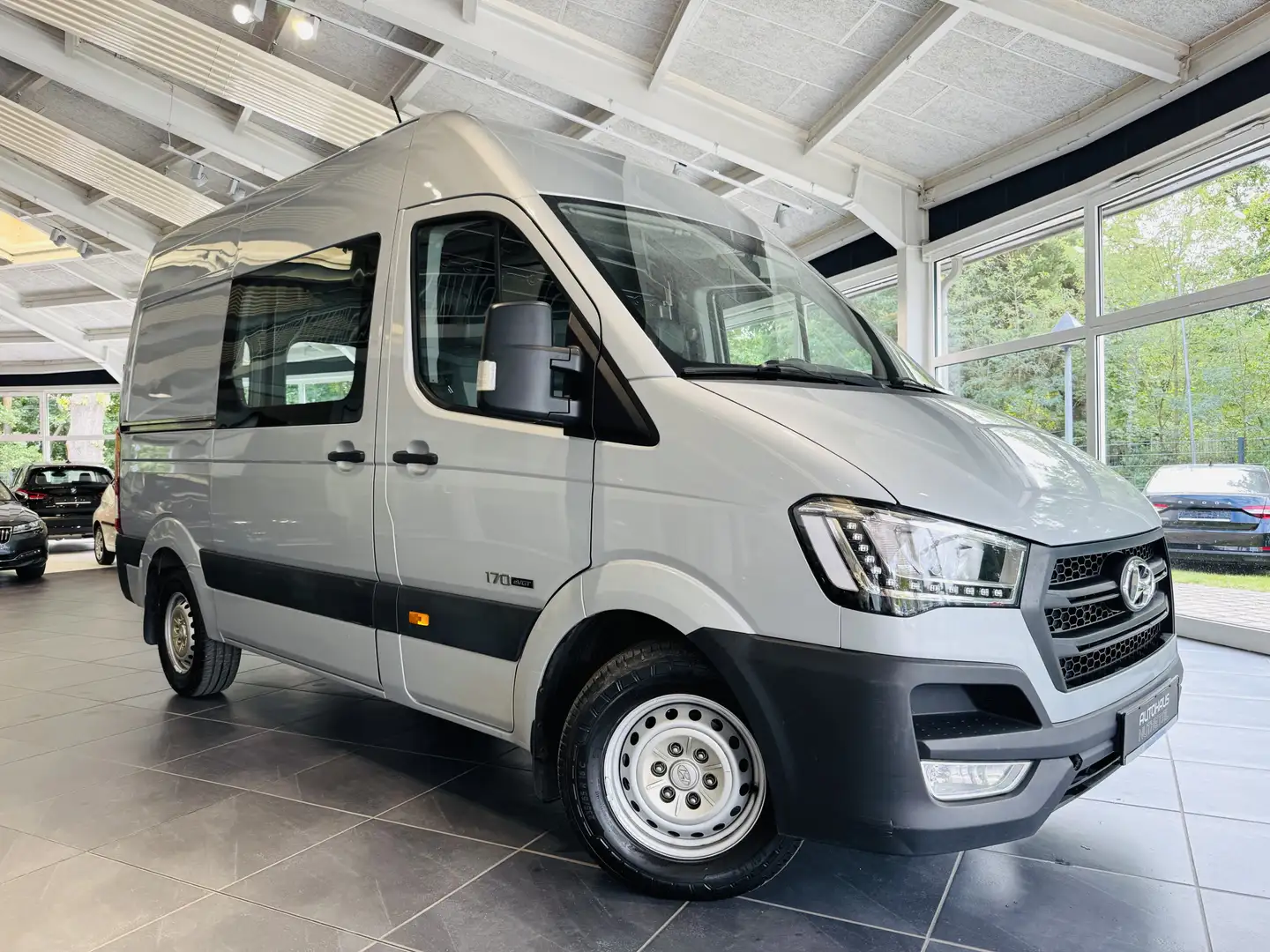 Hyundai H350 KASTEN L2H2 ANHÃNGERKUPPLUNG KLIMAANLAGE Argent - 1