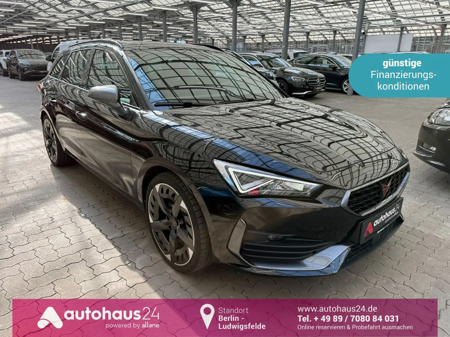 CUPRA Leon Sportstourer 1.4 e-HYBRID VZ|LED|CarPlay Zwart - 1
