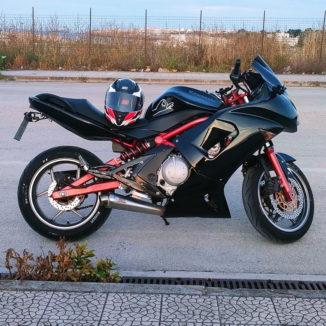 Kawasaki ER - 6 F Negru - 1
