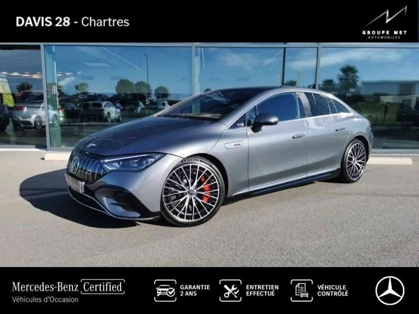 Mercedes-Benz EQE 43 43 AMG 476ch 4Matic Grau - 1