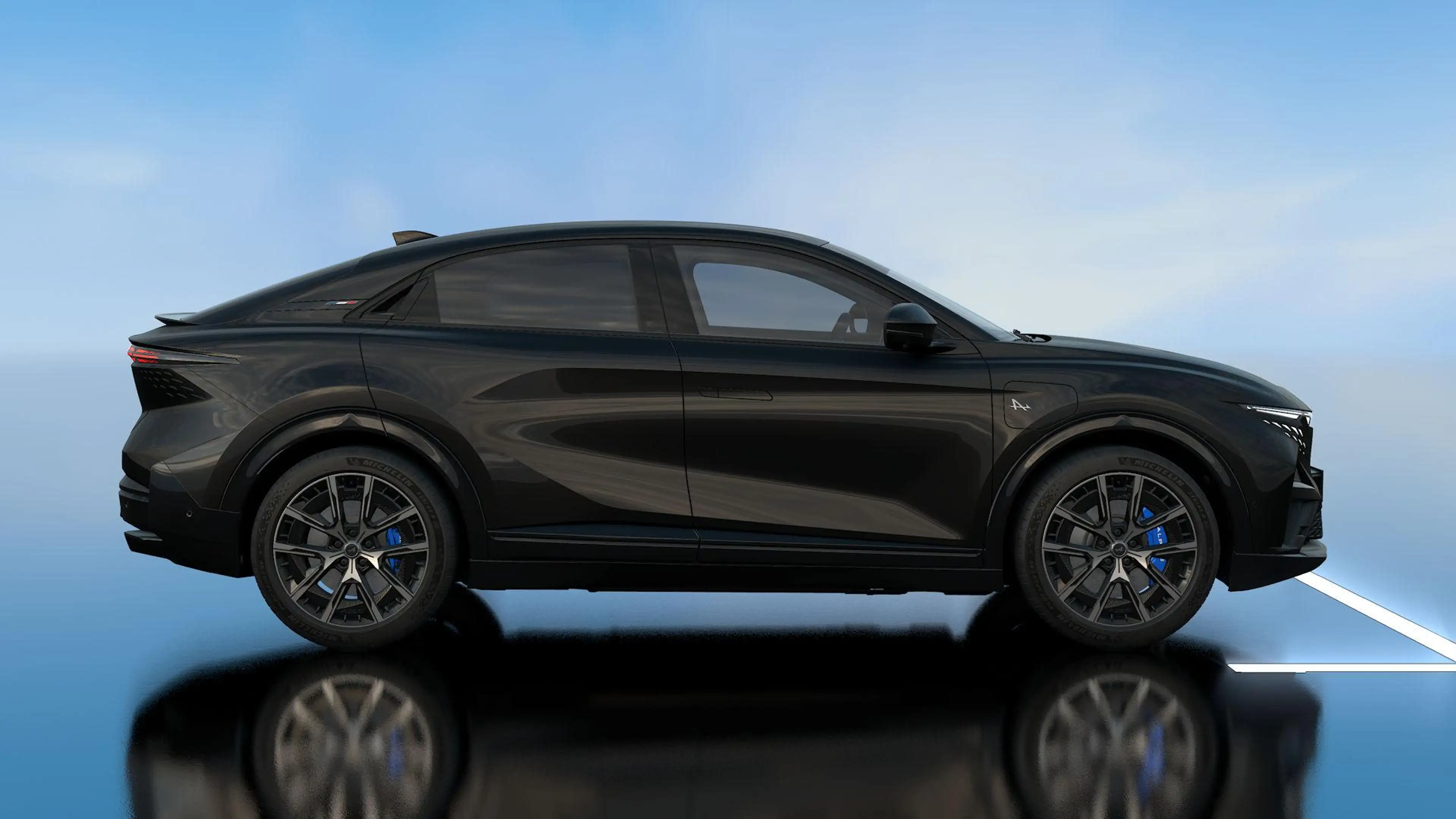 Alpine A390 GT 89kWh Noir Profond | Franse vlag op C-stijl | R — photo 3