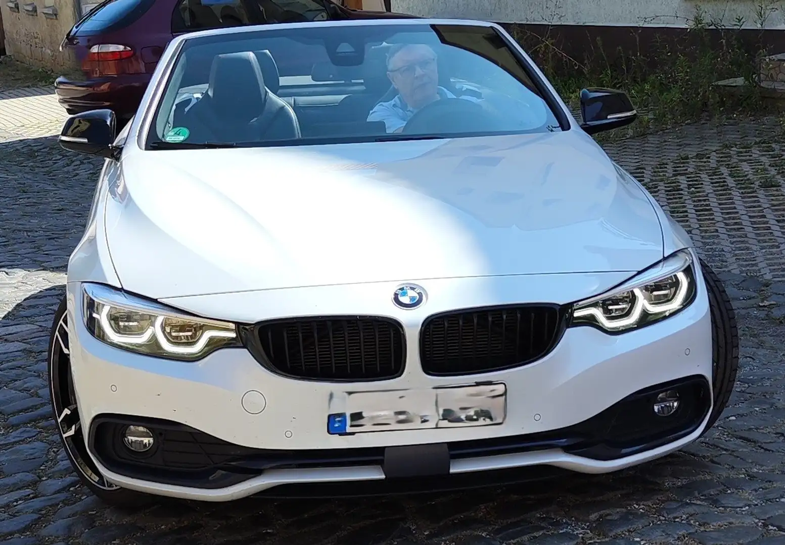 BMW 420 420d Cabrio Aut. Advantage Beyaz - 2