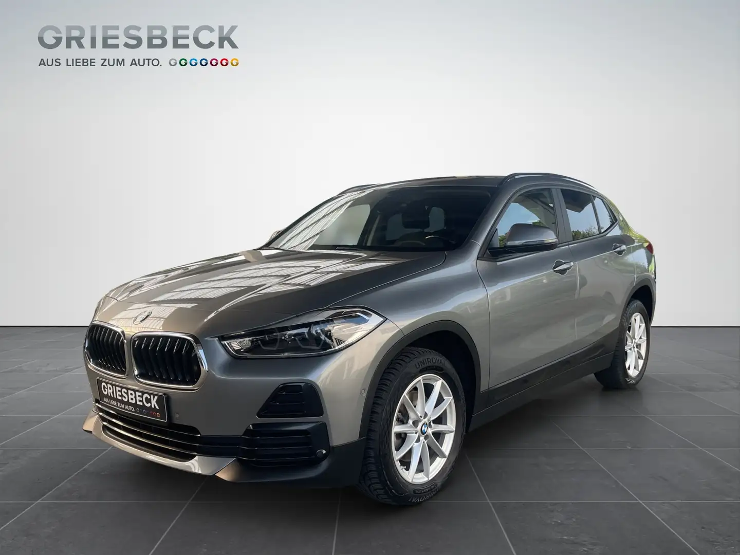 BMW X2 sDrive 18i Advantage LED+Navi+SHZ+2xKlima+LM Grijs - 1