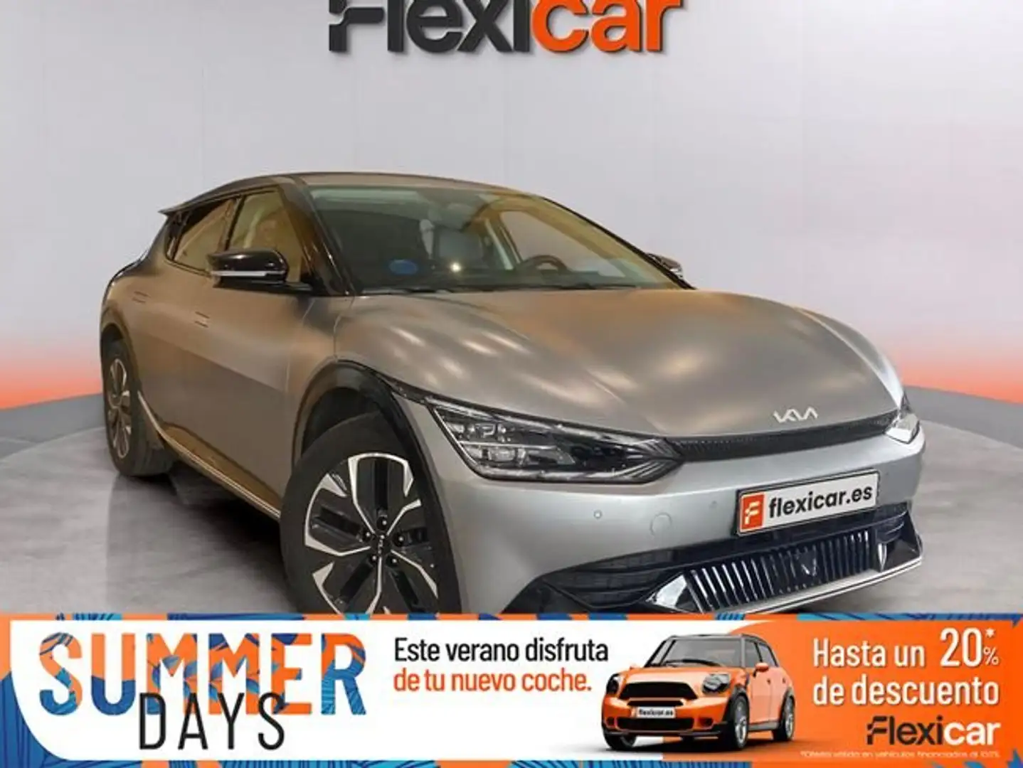 Kia EV6 +58kWh+125kW+RWD Gris - 1