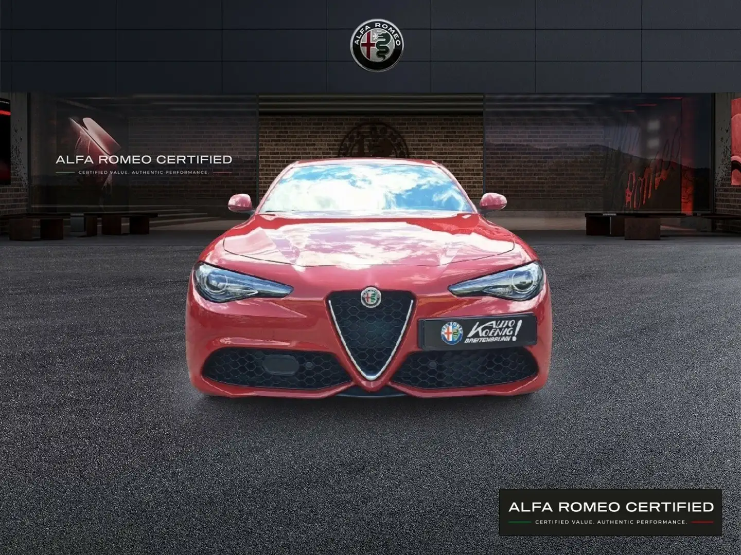 Alfa Romeo Giulia Veloce 2.0 Turbo 16V AT8-Q4 Piros - 2
