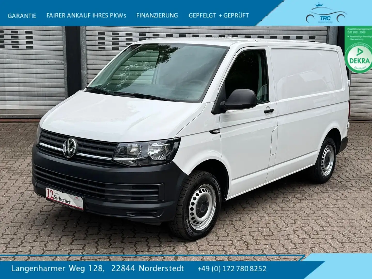 Volkswagen T6 Transporter Kasten-Kombi Kasten Weiß - 1